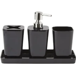 4 accessoires de salle de bain