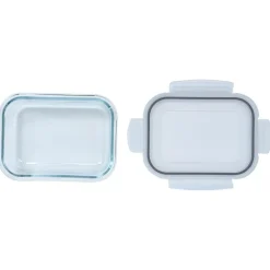 2 boîtes de conservation en verre 640 ml et 1500 ml