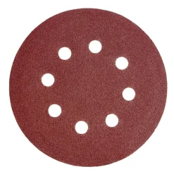 12 disques abrasifs en Corindon pour ponceuses vibrantes - Ø125 mm