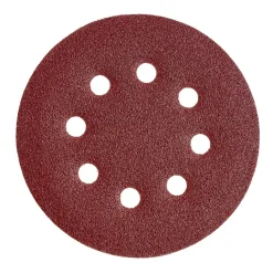 12 disques abrasifs en Corindon pour ponceuses vibrantes - Ø125 mm