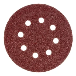 12 disques abrasifs en Corindon pour ponceuses vibrantes - Ø125 mm