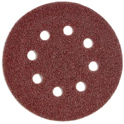 12 disques abrasifs en Corindon pour ponceuses vibrantes - Ø125 mm