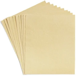 12 Feuilles Abrasives en Silex - 230 x 280 mm