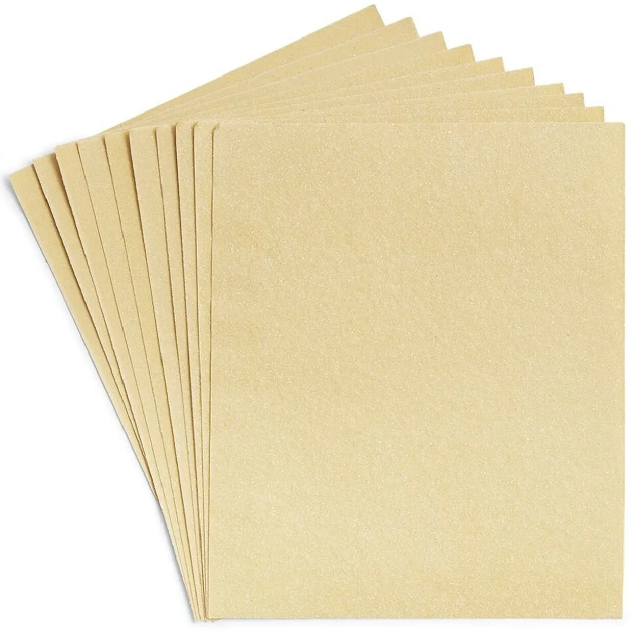 12 Feuilles Abrasives en Silex - 230 x 280 mm