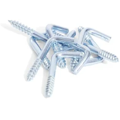 10 gonds à vis acier zingué - 2,5x25 mm