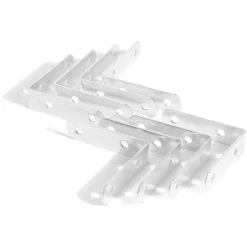 8 équerres de chaise acier zingué - 60x2 mm