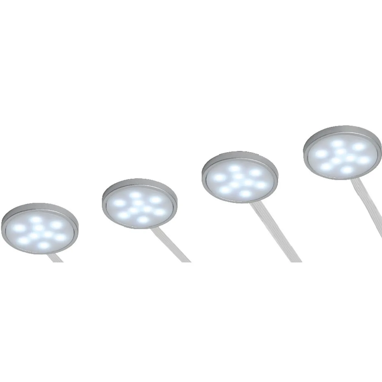 4 spots spécial sous meuble