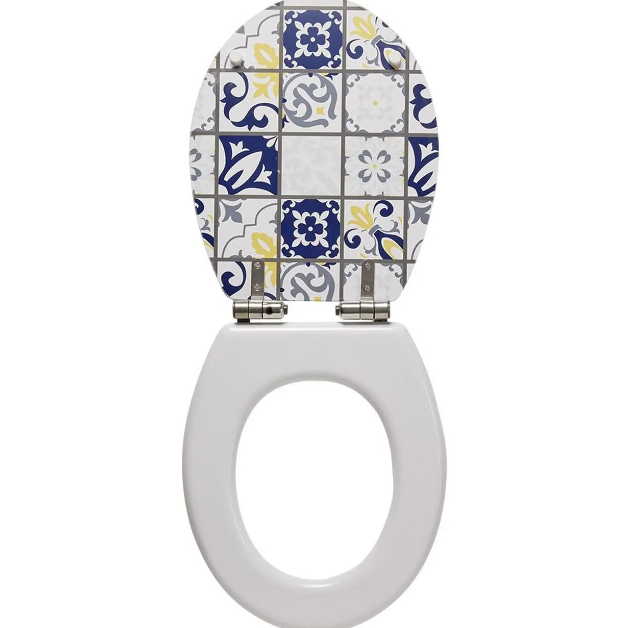 Abattant WC design carreau de ciment