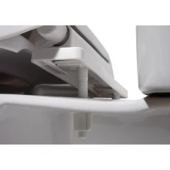 Abattant WC 2en1 adulte et enfant plastique blanc frein de chute