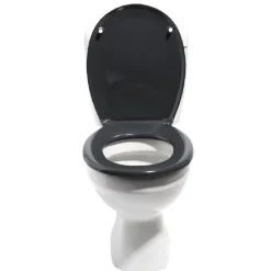 Abattant WC gris foncé