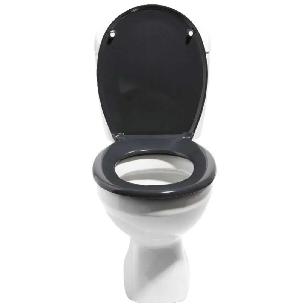 Abattant WC gris foncé