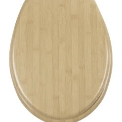 Abattant WC imitation bambou