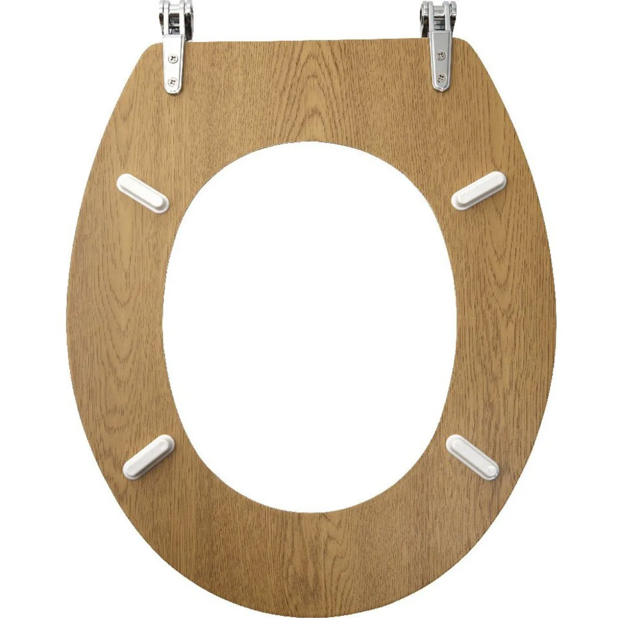 Abattant WC imitation bois