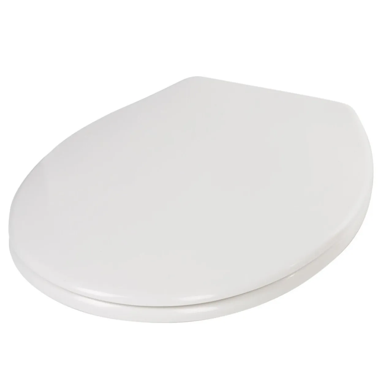 Abattant WC plastique duroplast blanc frein de chute