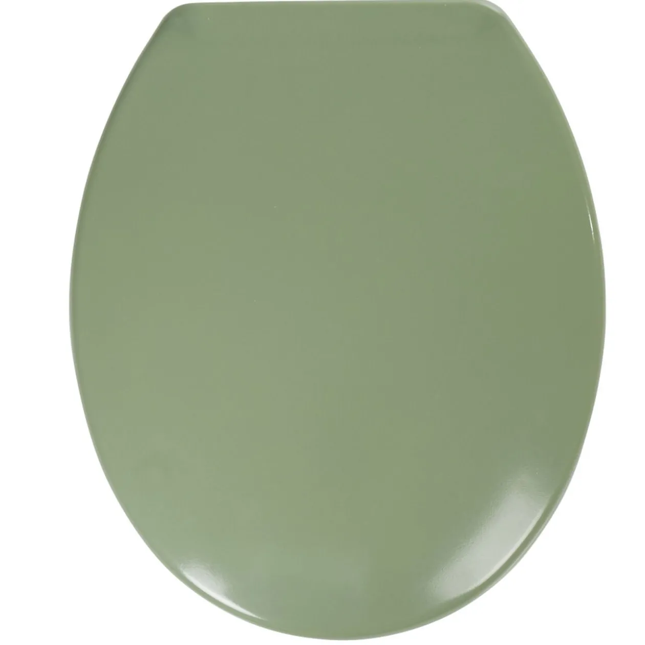 Abattant WC plastique duroplast vert foncé frein de chute