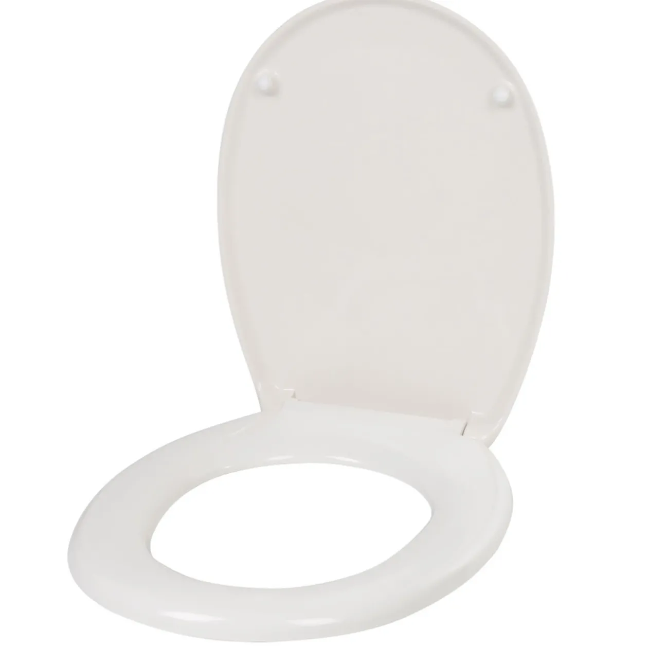 Abattant WC plastique duroplast style bois frein de chute