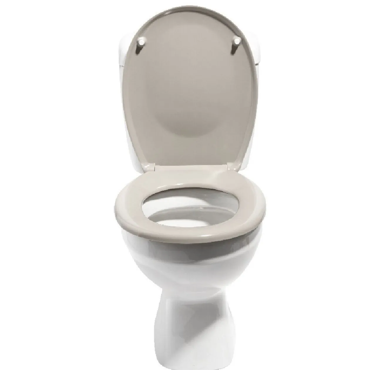 Abattant WC taupe