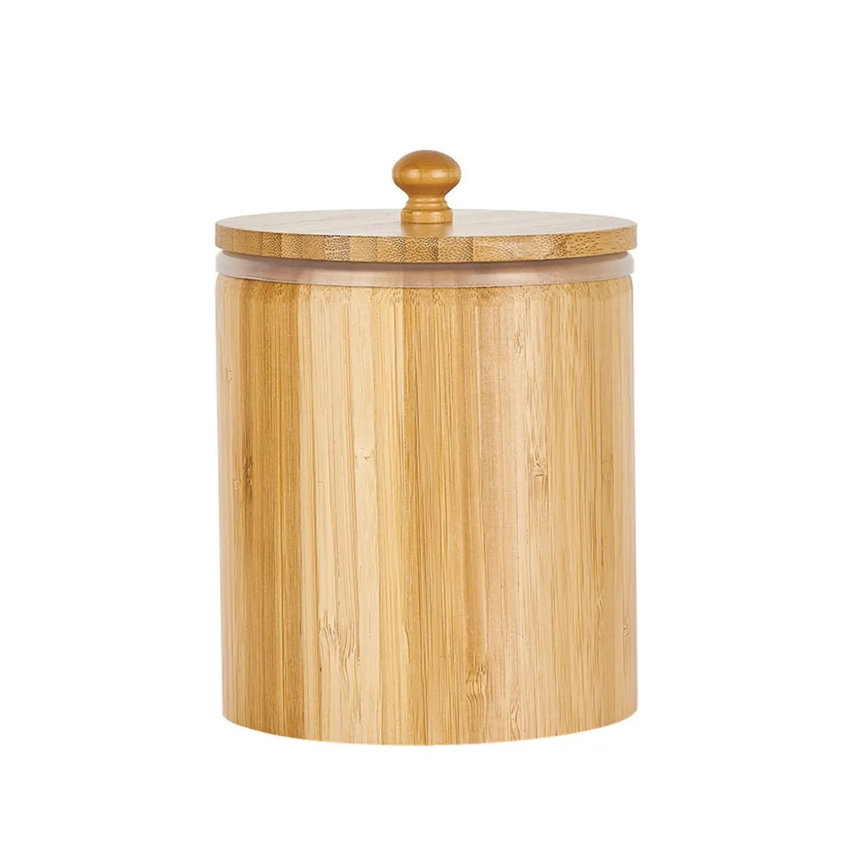 Accessoire de salle de bain en bambou x 5