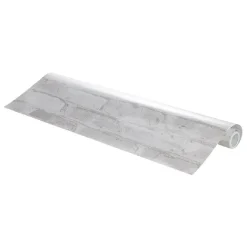 Adhésif brique blanc 45x200 cm