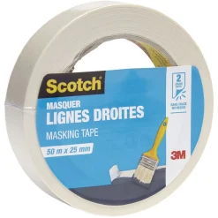 Adhésif masquage lignes droites Scotch 50 m