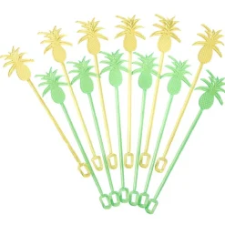 Agitateur à cocktail ananas x12