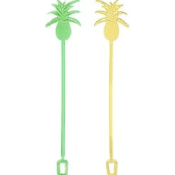 Agitateur à cocktail ananas x12
