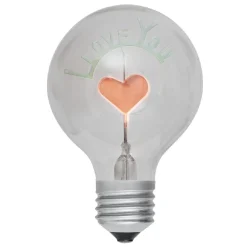 Ampoule à message déco à poser E27