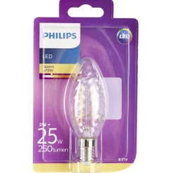 Ampoule flamme LED blanc chaud E14 - 250 lm