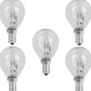 Ampoule halogène E14 28 Watts G45 x5