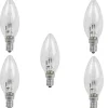 Ampoule halogène E14 28 Watts C35 x5