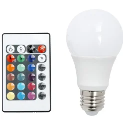 Ampoule LED E27 couleurs changeantes