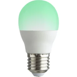 Ampoule LED E27 G45 couleurs changeantes avec télécommande 470lms