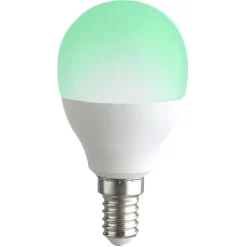 Ampoule LED E14 G45 couleurs changeantes avec télécommande 470lms
