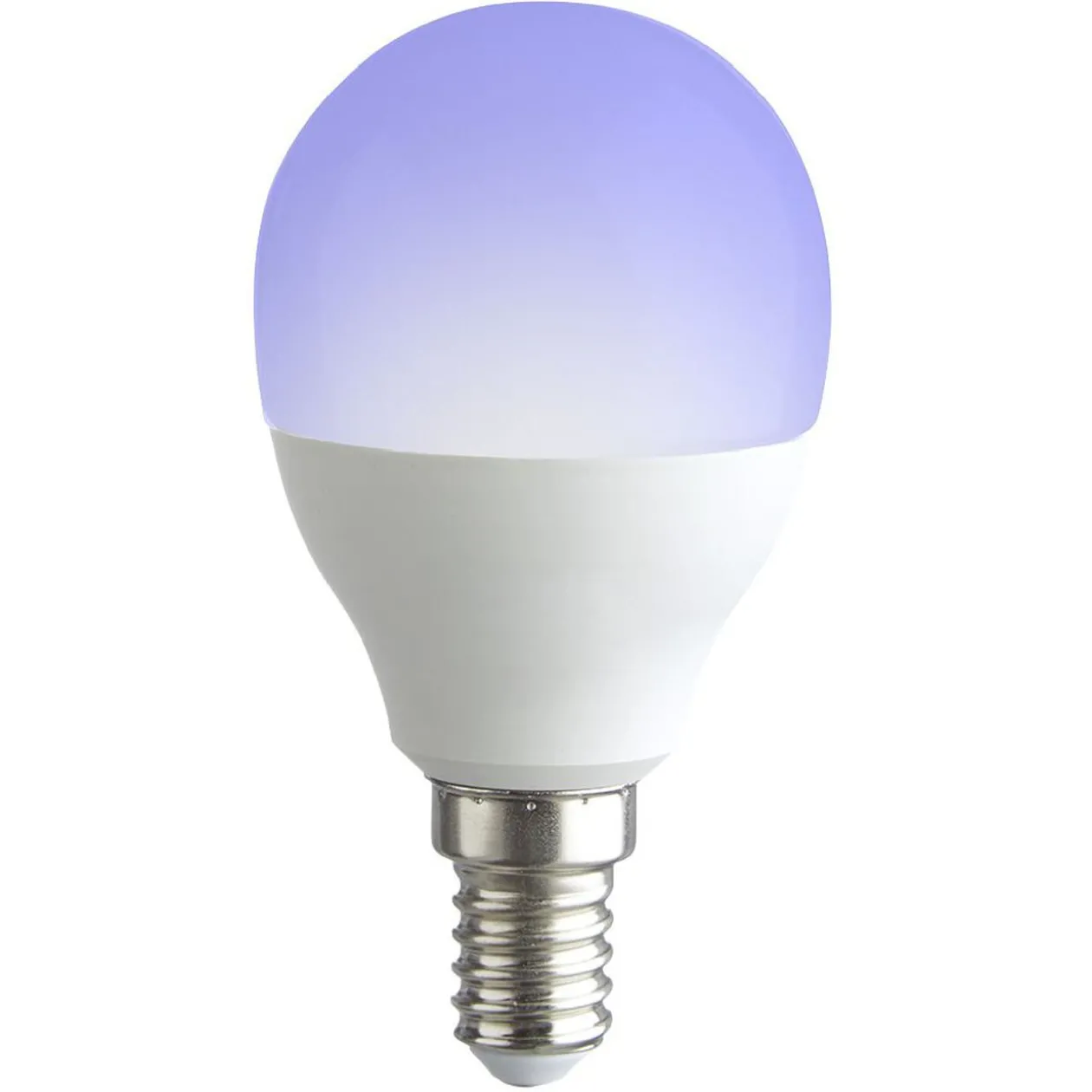 Ampoule LED E14 G45 couleurs changeantes avec télécommande 470lms