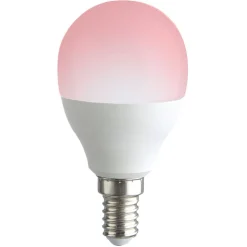 Ampoule LED E14 G45 couleurs changeantes avec télécommande 470lms