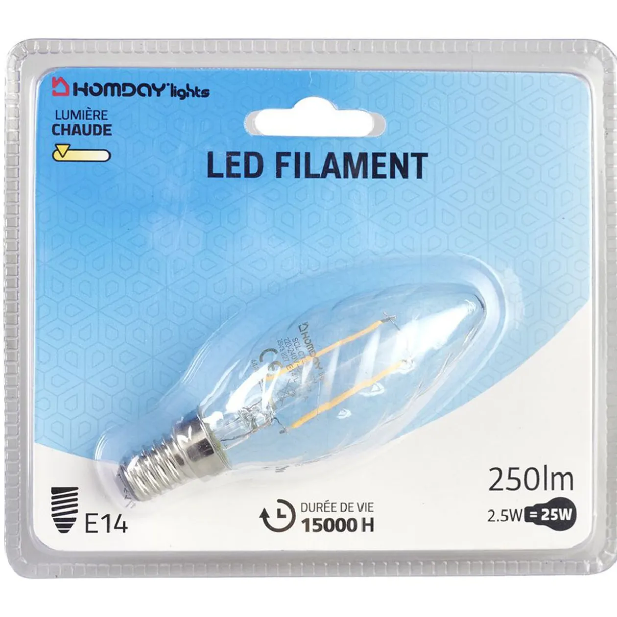 Ampoule led filament