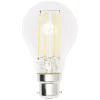 Ampoule LED filament B22 A60 Homday lumière chaude 806lms x2