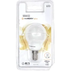 Ampoule LED Sphérique 5 W E14