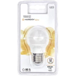 Ampoule LED Sphérique 5 W G45