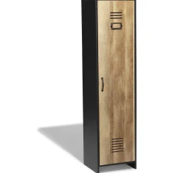 Armoire Apollo noire et miel