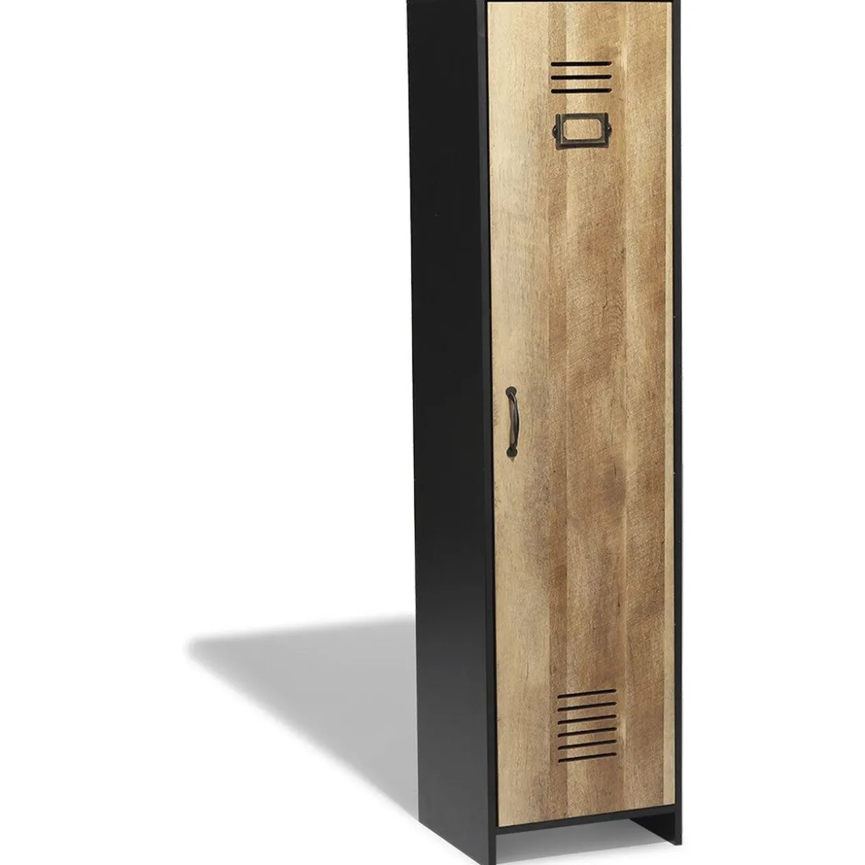 Armoire Apollo noire et miel
