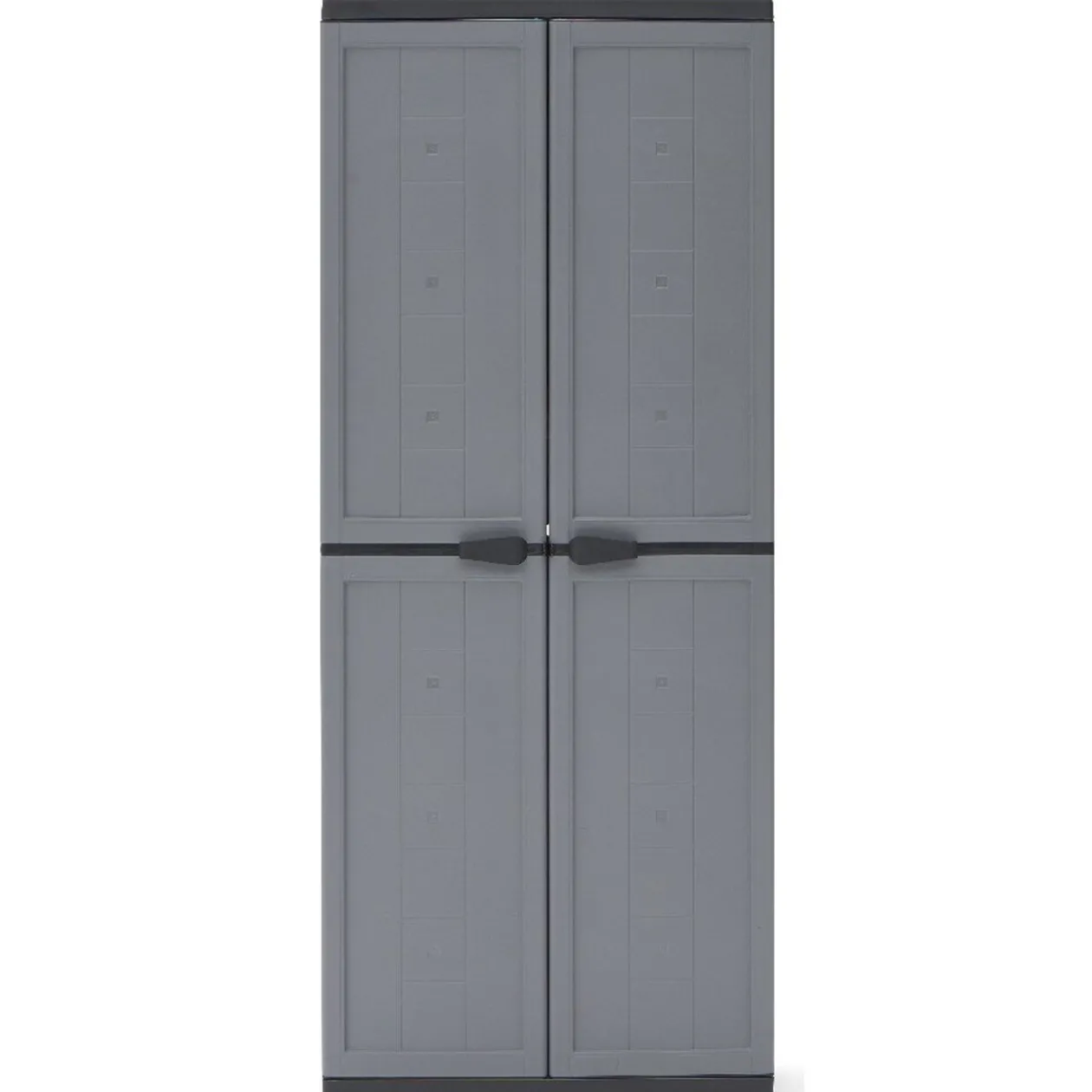 Armoire de rangement en plastique kis jolly gris