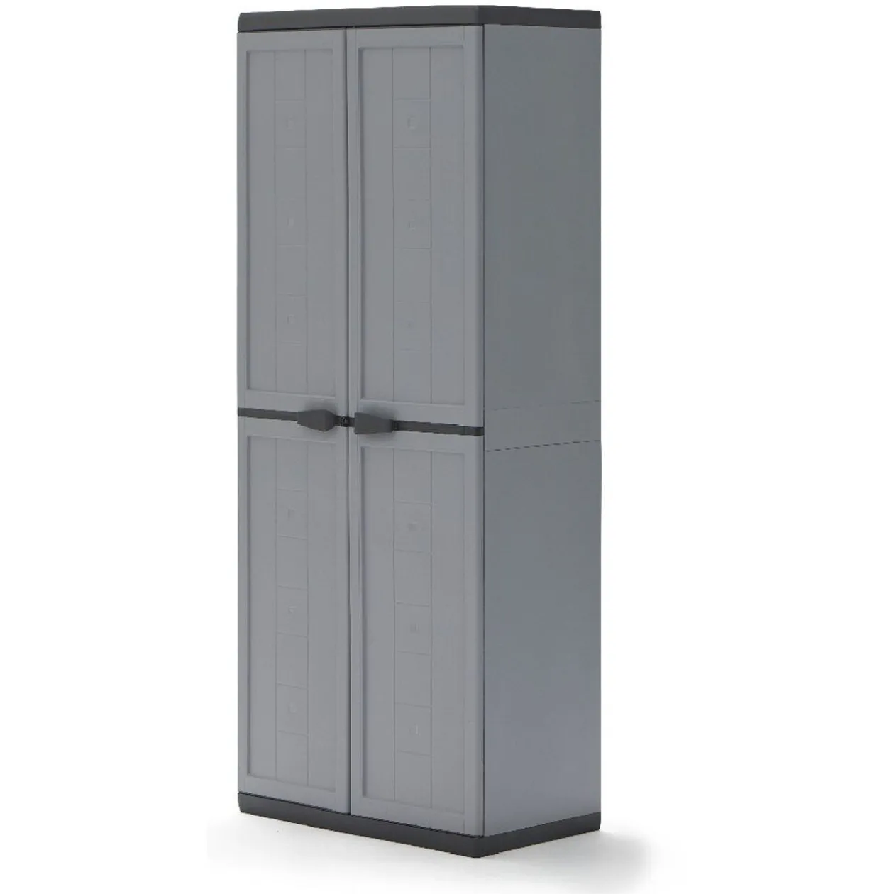 Armoire de rangement en plastique kis jolly gris