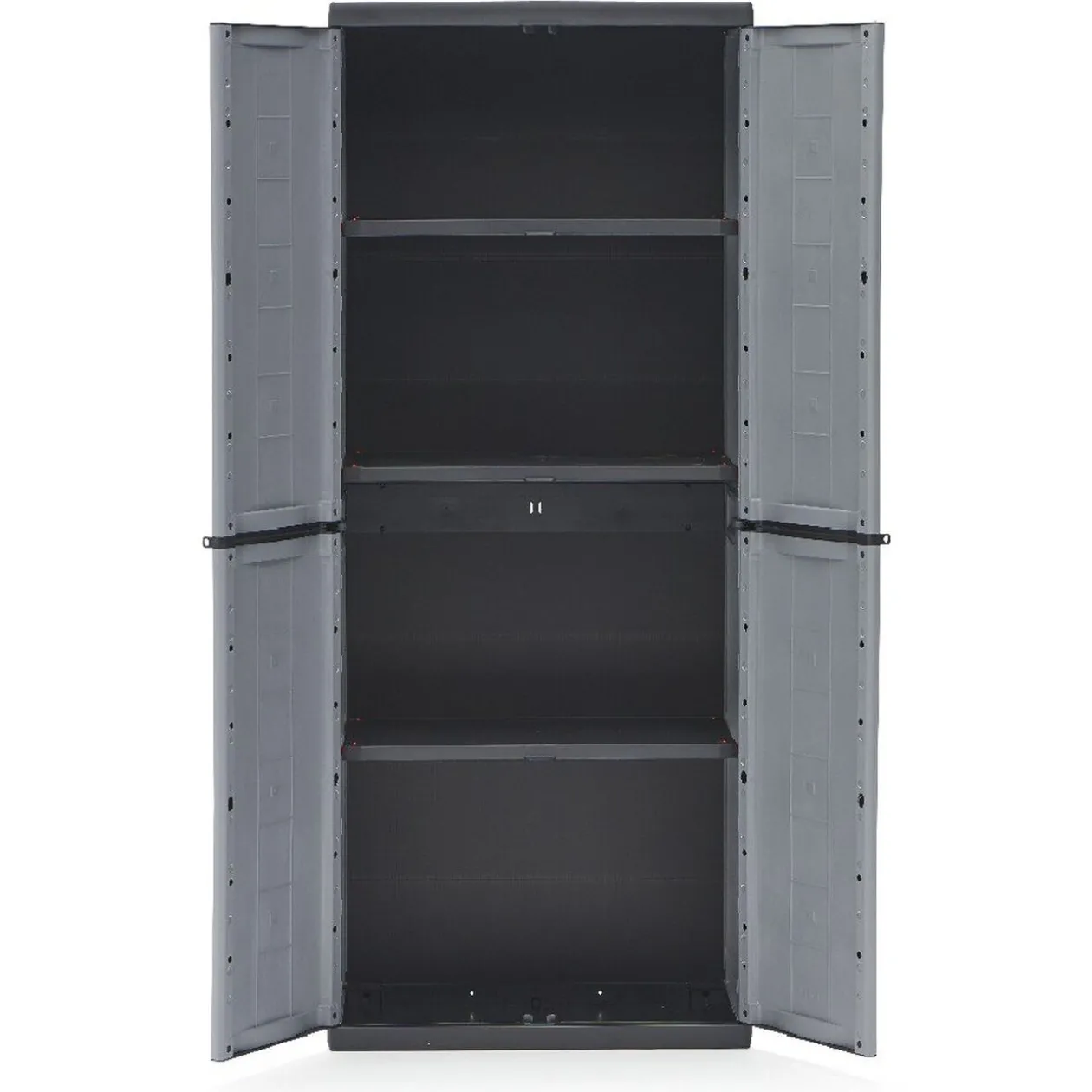 Armoire de rangement en plastique kis jolly gris