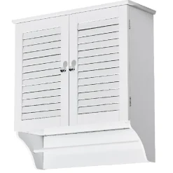 Armoire de salle de bain murale blanc Valentine