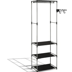 Armoire dressing gris et noir