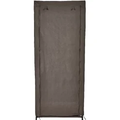 Armoire dressing tissu marron