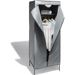 Armoire penderie grise