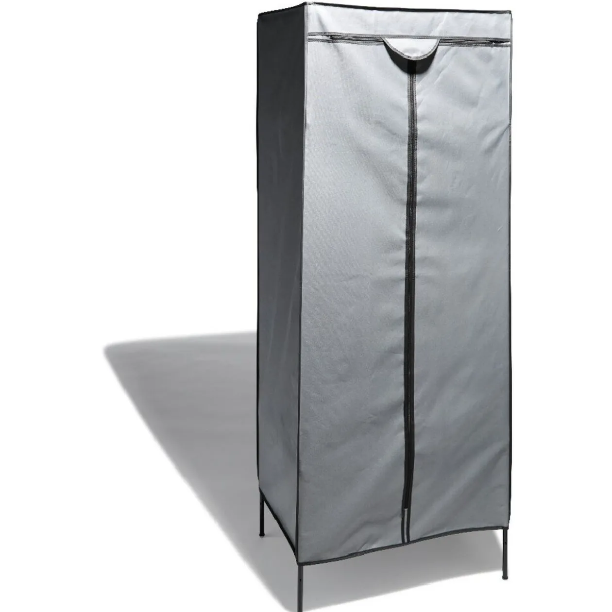 Armoire penderie grise