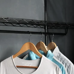 Armoire penderie grise